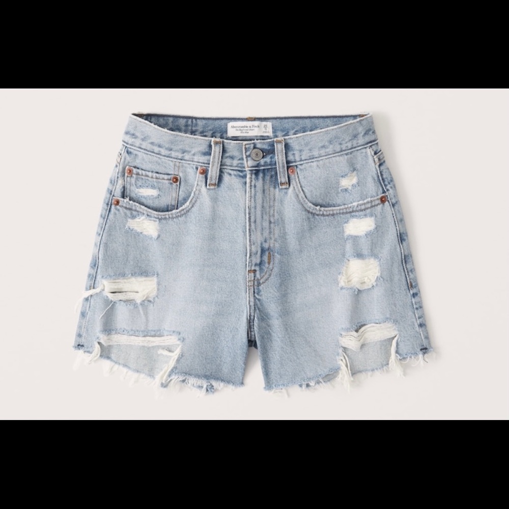 Curve Love Midrise Boyfriend Shorts